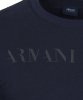 Armani Jeans bluza granatowa męska logo 